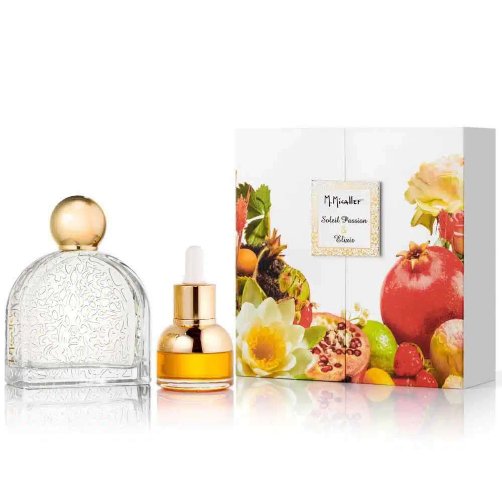 M.Micallef Stories of Love Soleil Passion Coffret Edp 100ml + elixir 15ml - Imagen 5