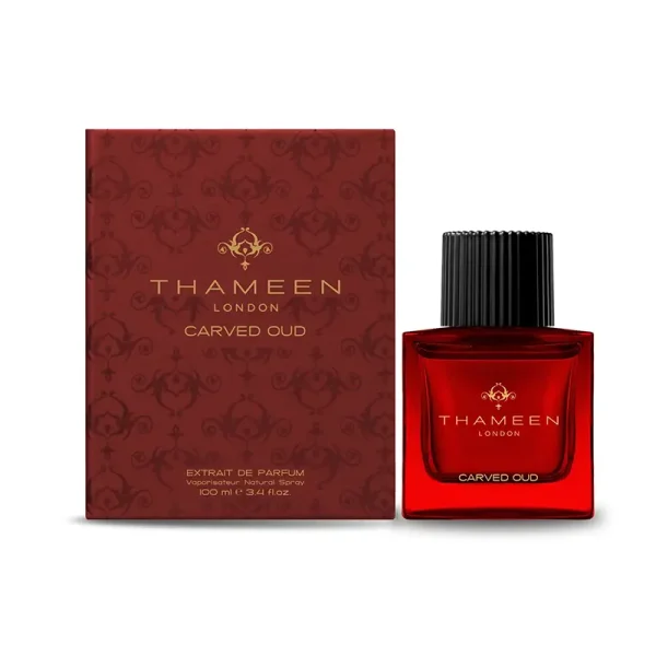 Thameen Red Carved Oud Extrait De Parfum 100ml